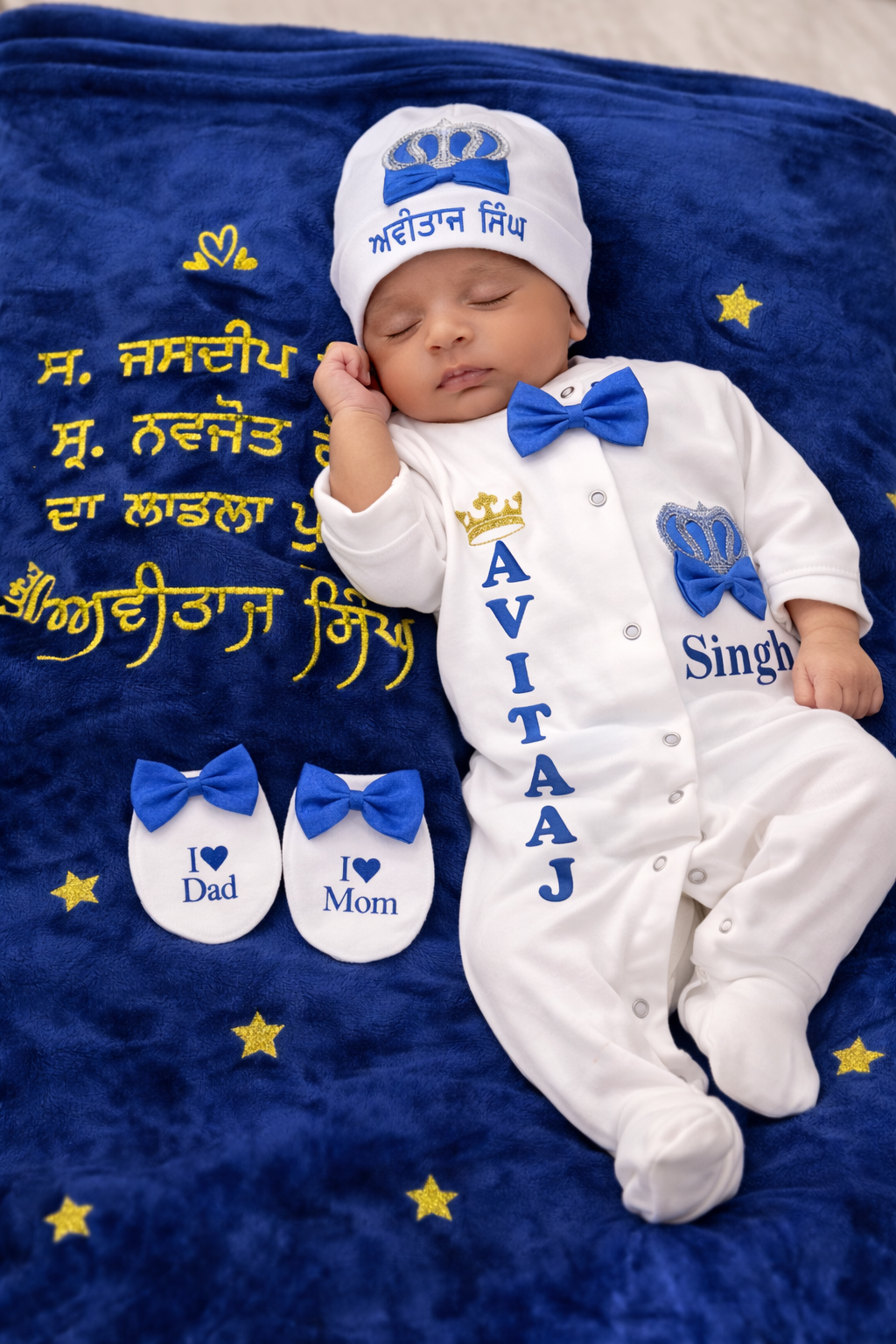 Crystal Crown Baby Combo