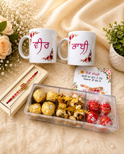 Two Mugs Hamper (veer bhabhi)