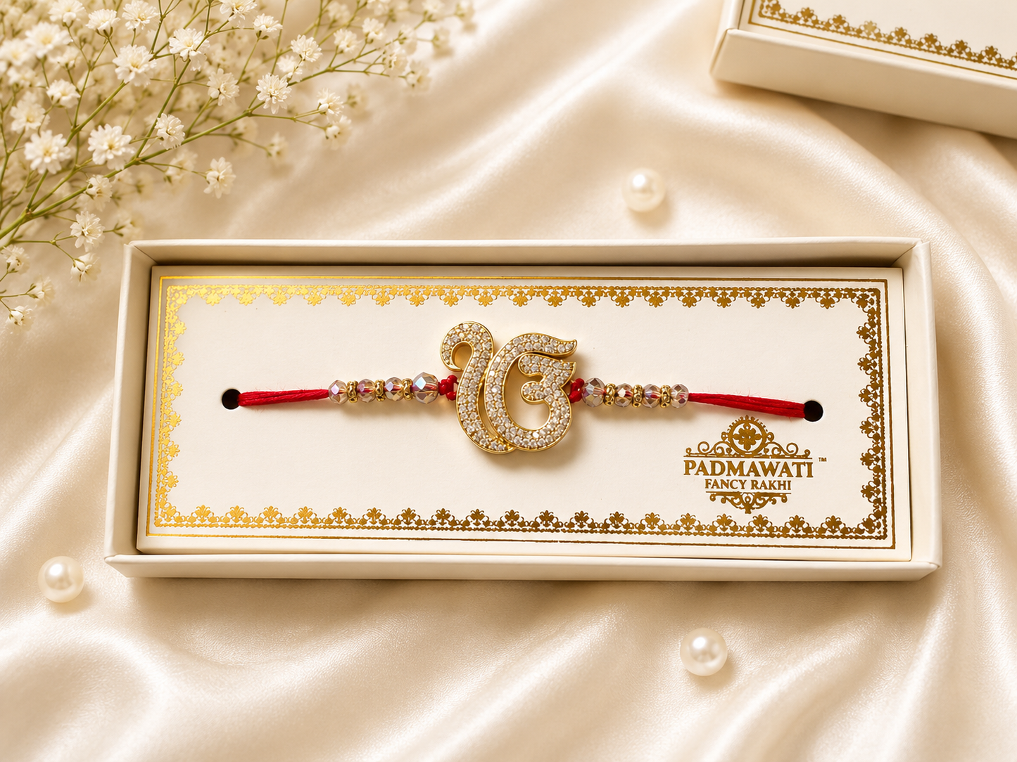 Premium AD Rakhdi (Ik Onkar & Khanda)