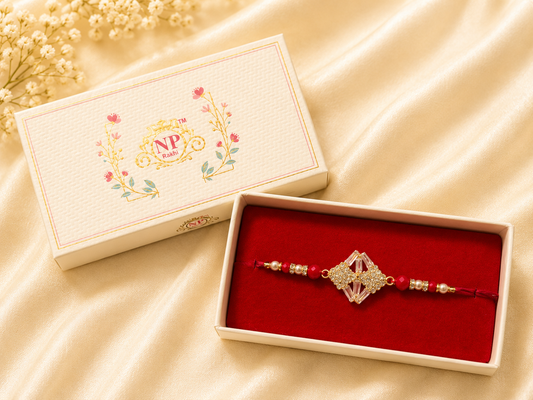 Imperial Crystal Rakhi