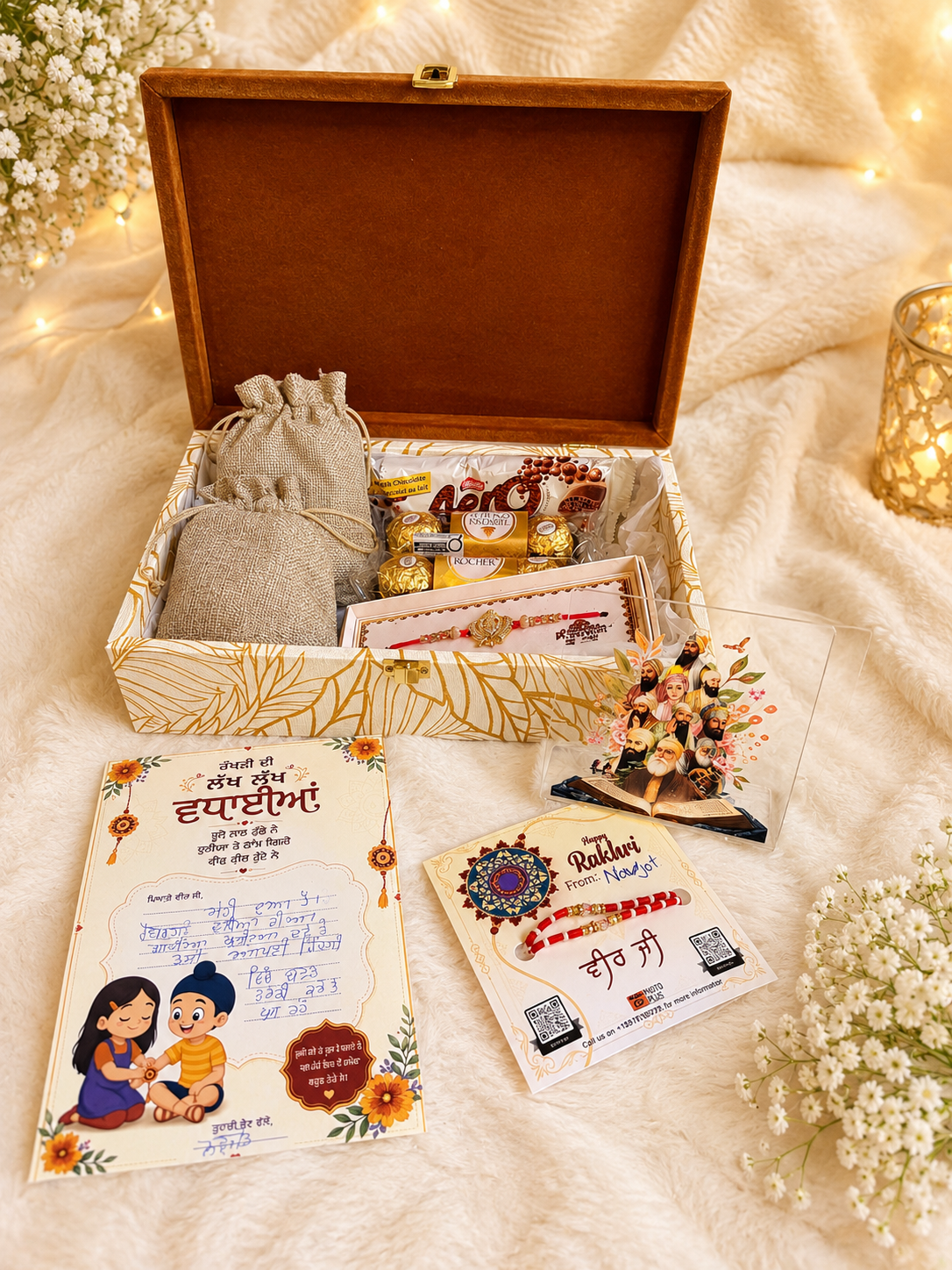 Luxury Rakhi Blessings Hamper