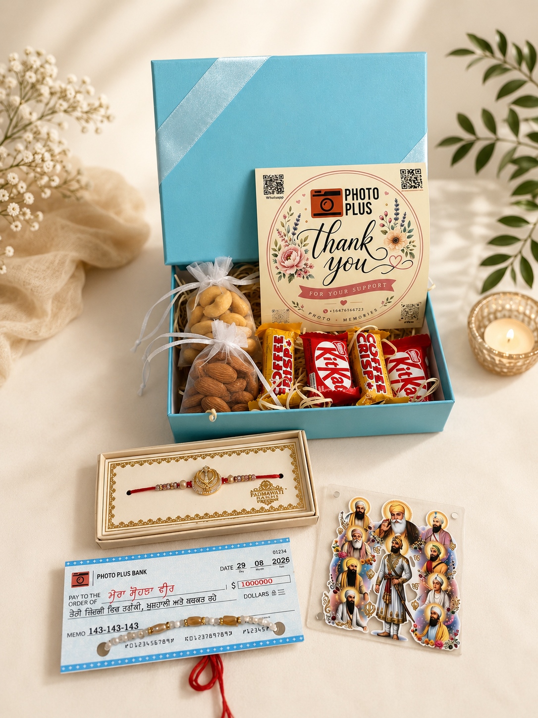 Fridge magnet hamper
