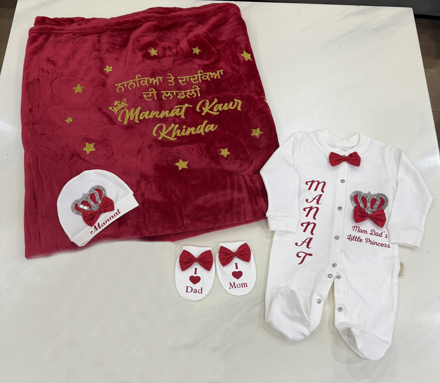 Crystal Crown Baby Combo